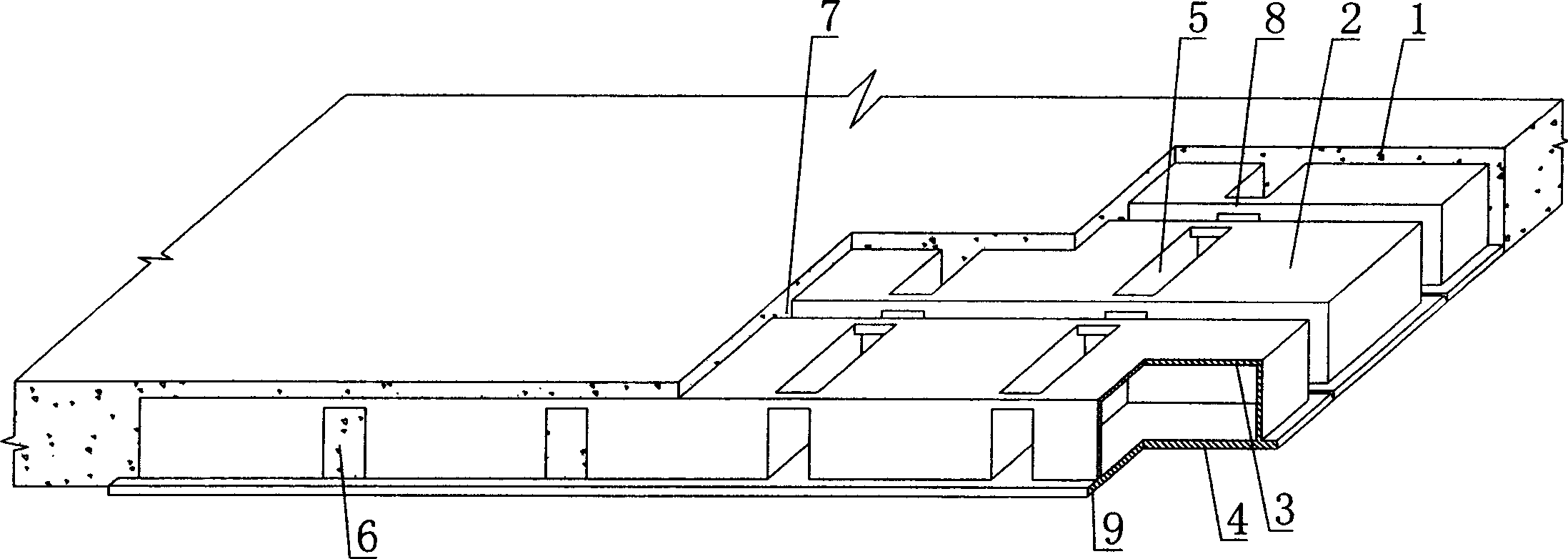 Reinforced concrete hollow slab