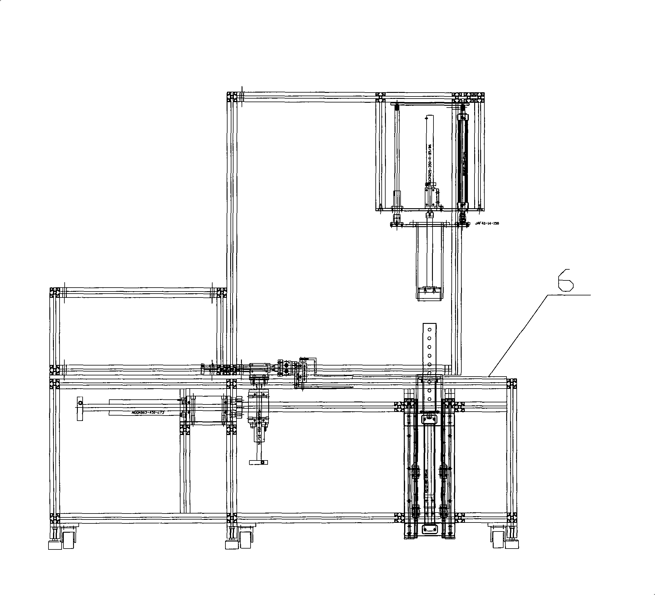 Folding apparatus for safety air sac for main drive