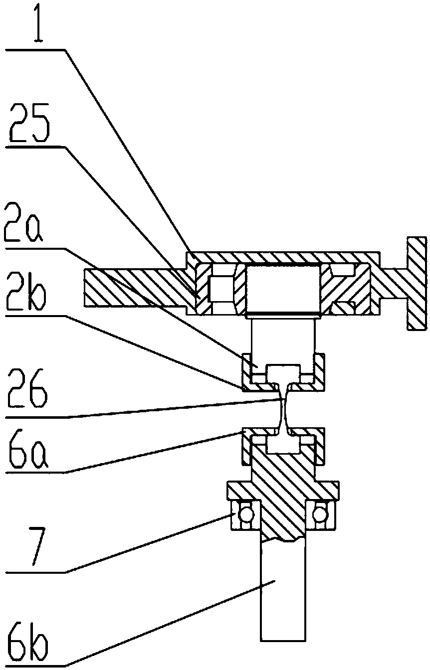 Cantilever type rotation bending in situ fatigue testing machine for performing three-dimensional imaging by adopting X-rays