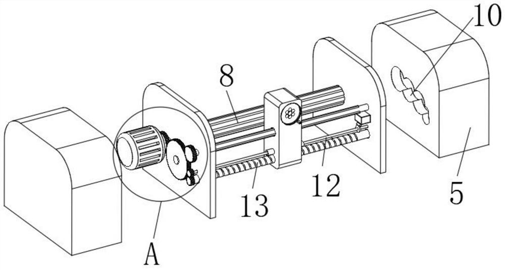 Automatic optical cable unwinding and arranging device