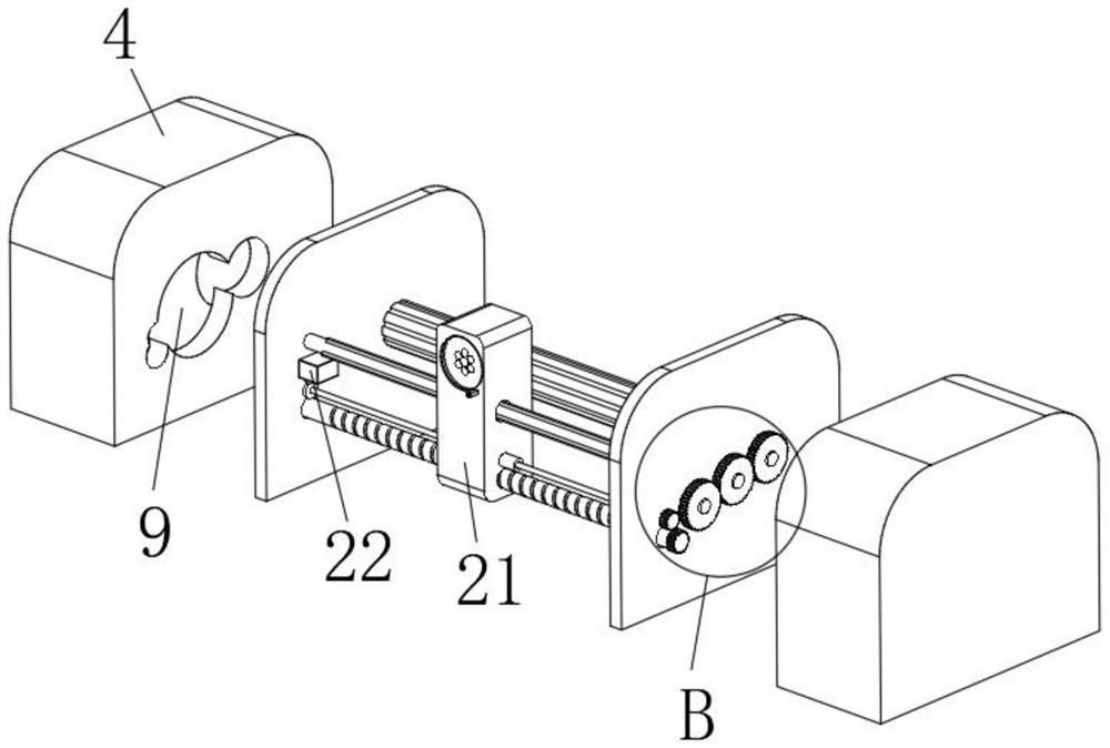 Automatic optical cable unwinding and arranging device