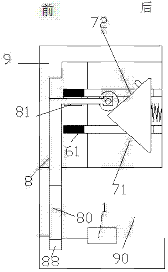 Diversion canal gate device capable of storing water and operation method thereof