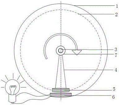 Ultra-low rotating speed tidal current energy pulse generator