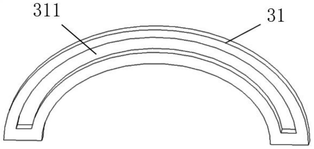 A cutting device and cutting method for composite material prepreg