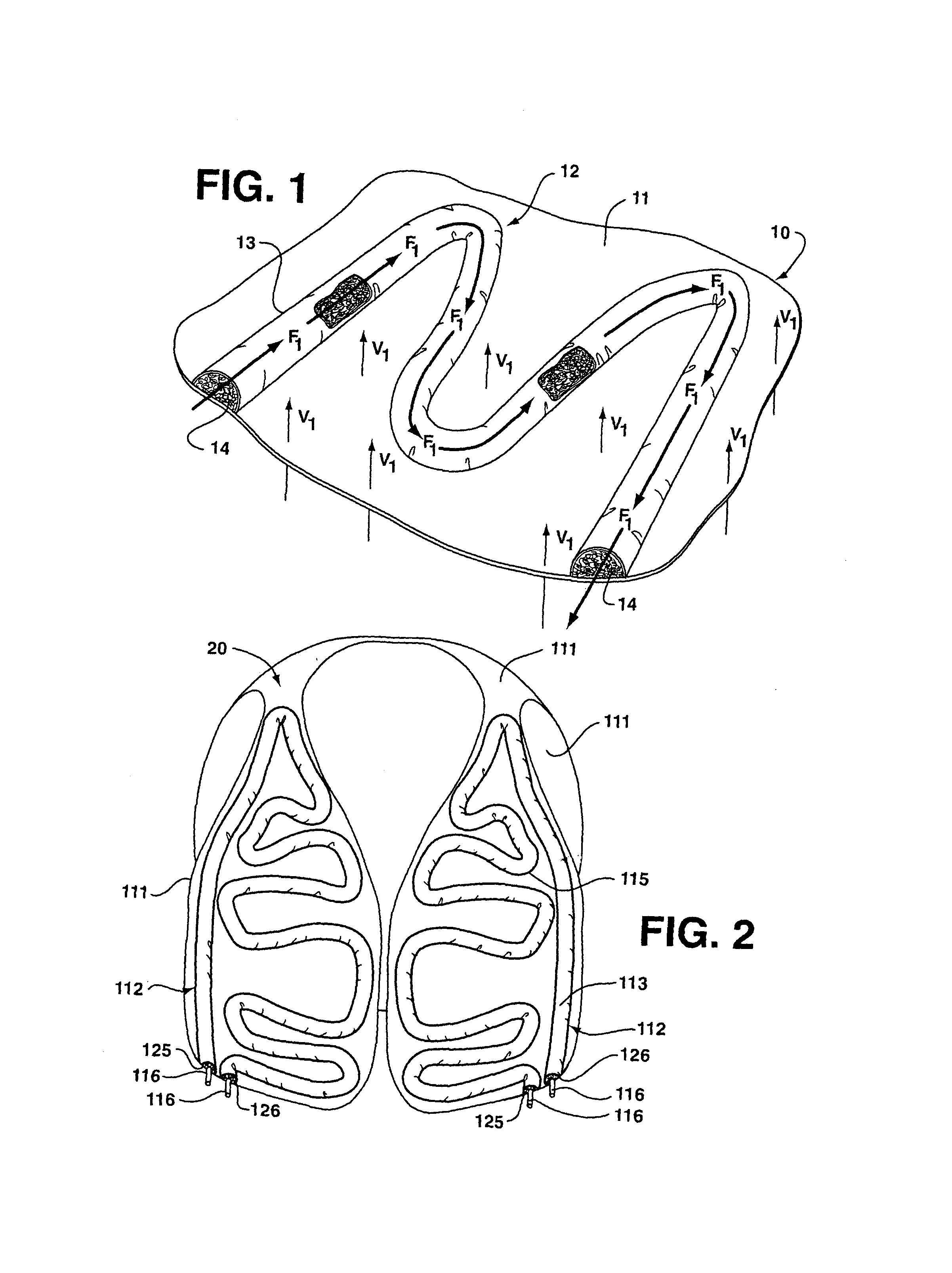 Microclimate regulating garment and composite structure
