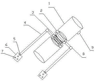 Connecting device capable of being rotatably adjusted