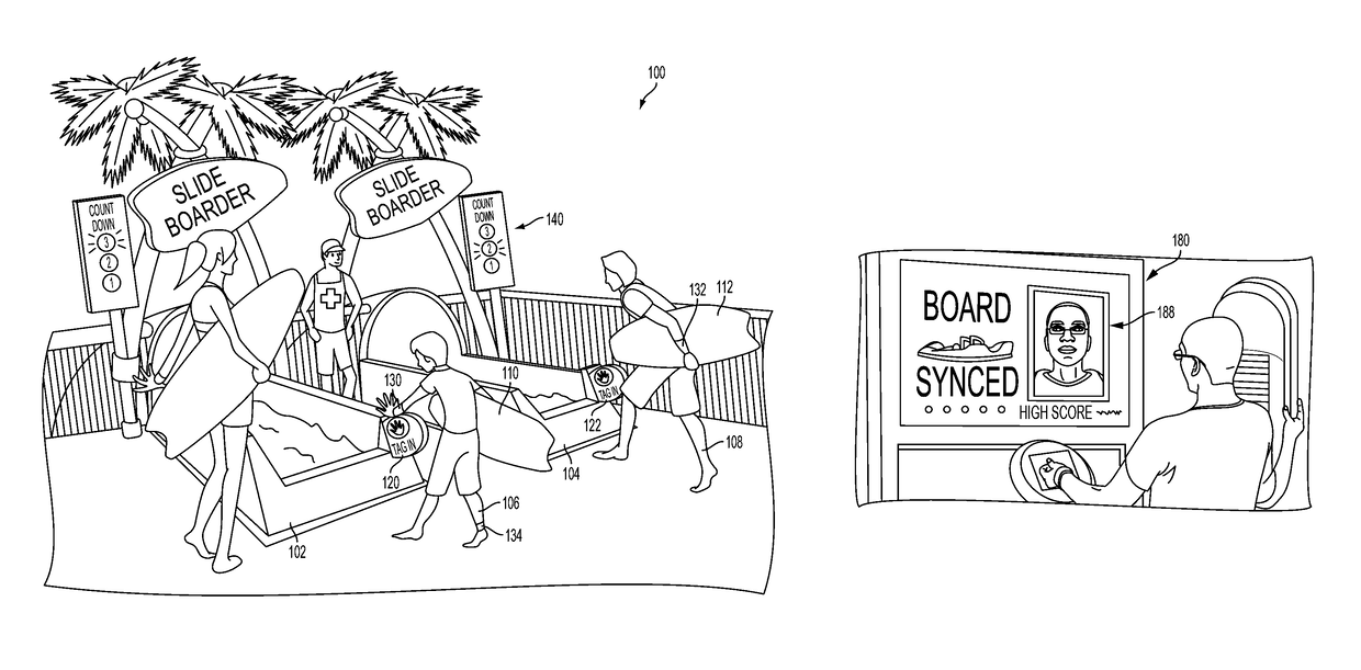 Interactive amusement attraction system and method