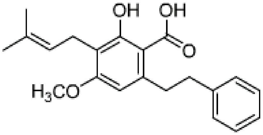 A method for preparing amorfrutin A and Amorfrutin B from amorpha fruit