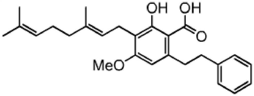 A method for preparing amorfrutin A and Amorfrutin B from amorpha fruit