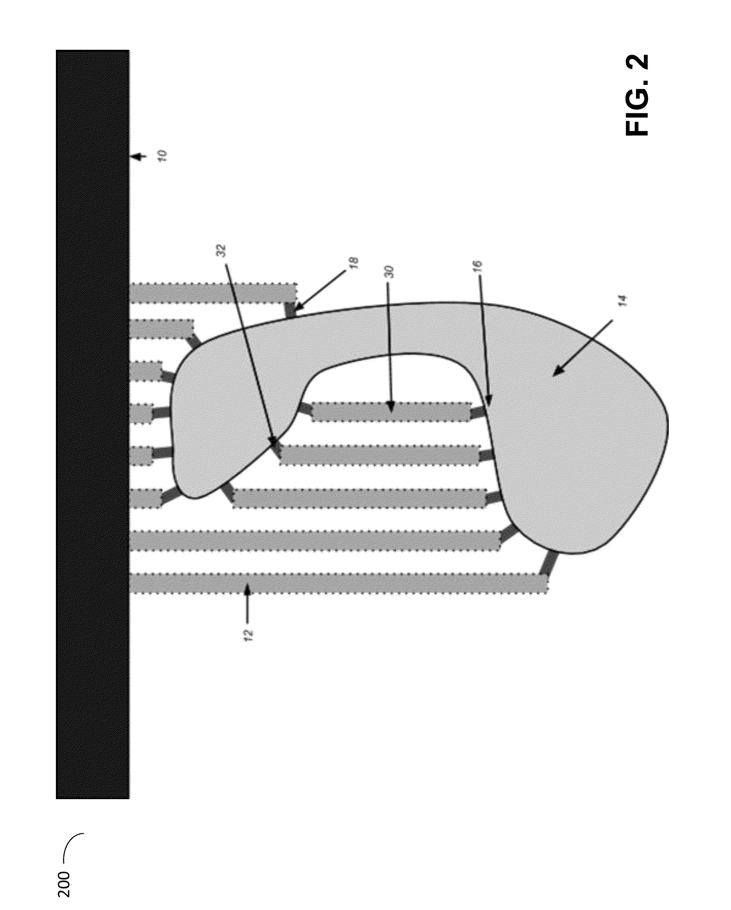 Additive fabrication support structures
