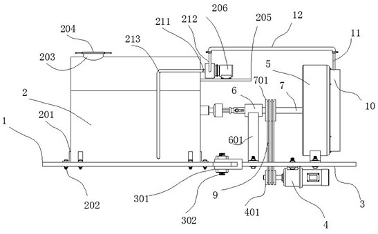 Plant protection pesticide application device and pesticide application method