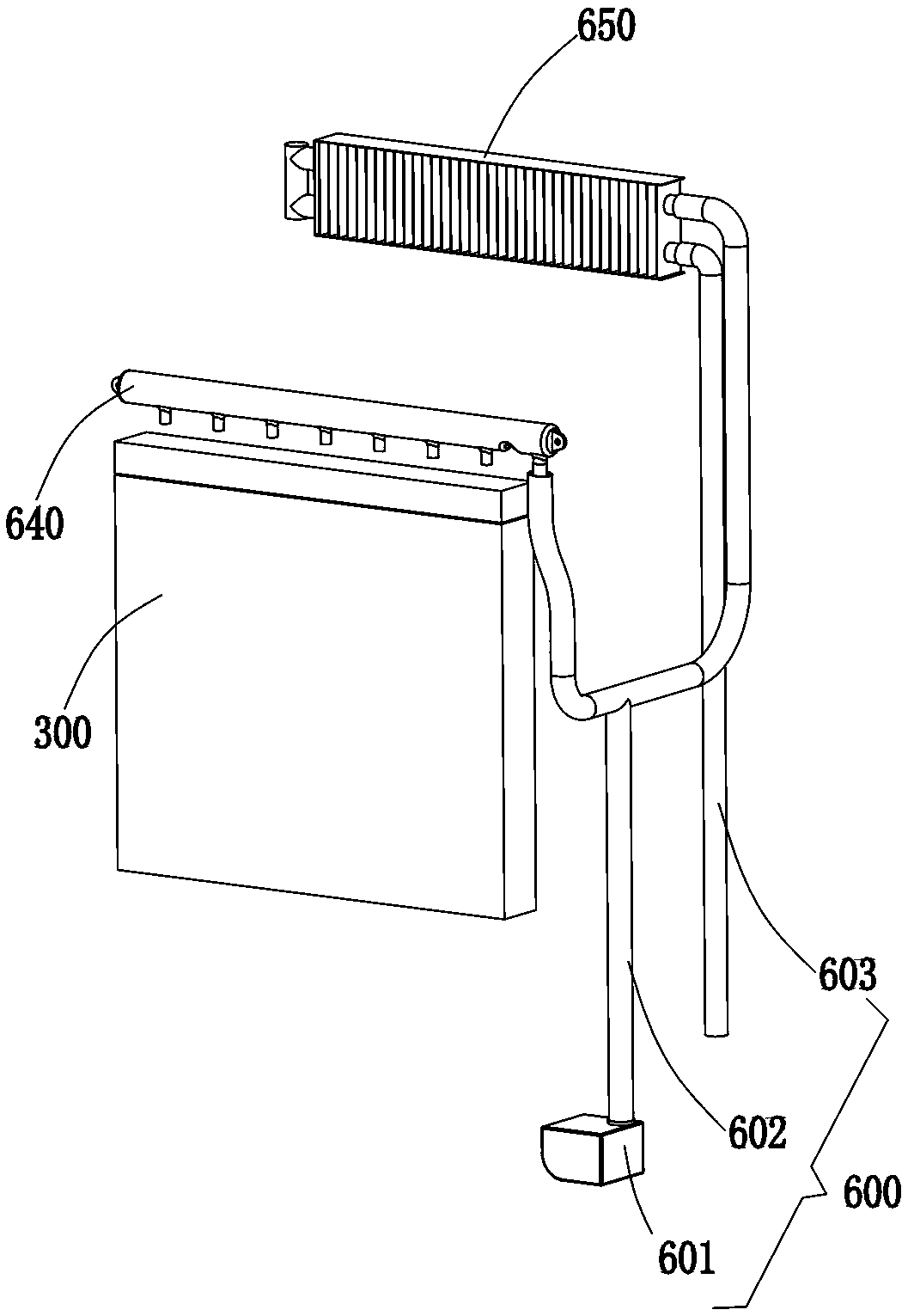 Dual-cycle system water-cooling air conditioning fan provided with static heat exchanger