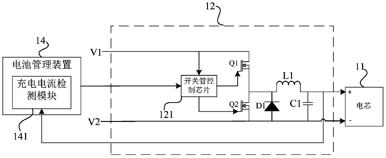 Banked battery and voltage balancing method thereof