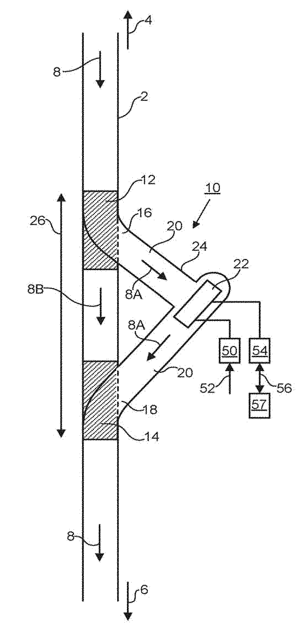 Mechanical circulatory support device with centrifugal impeller designed for implantation in the descending aorta