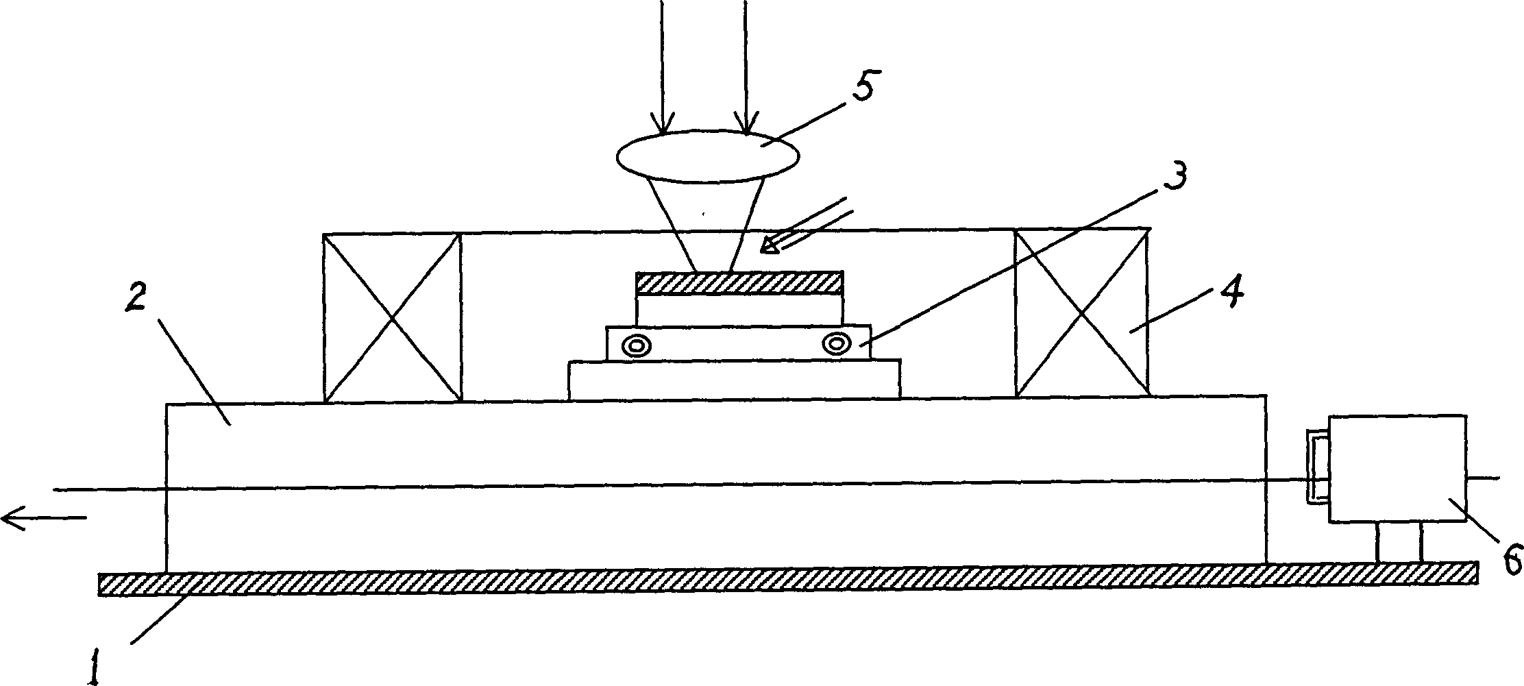 Method and its device for preparing cutter by laser coating composite ceramic layer