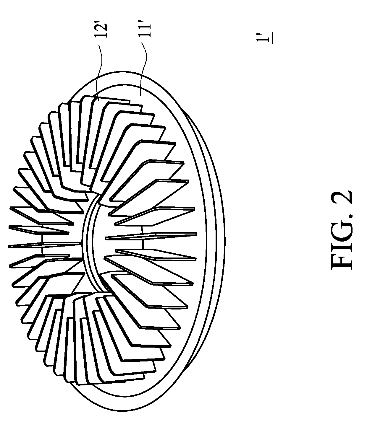 Passive heat sink and light emitting diode lighting device using the same