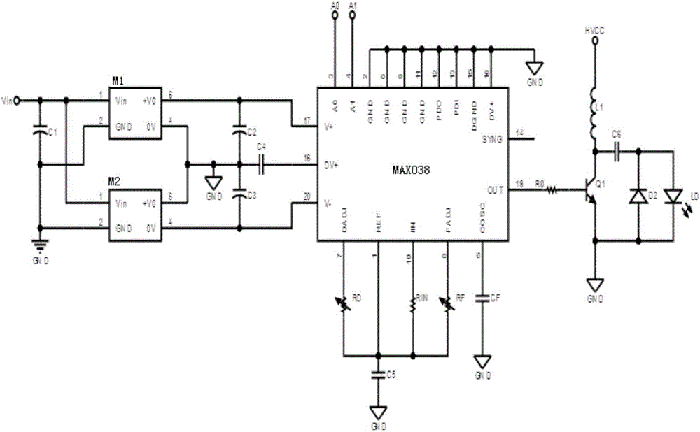 Pulsed laser diode drive circuit