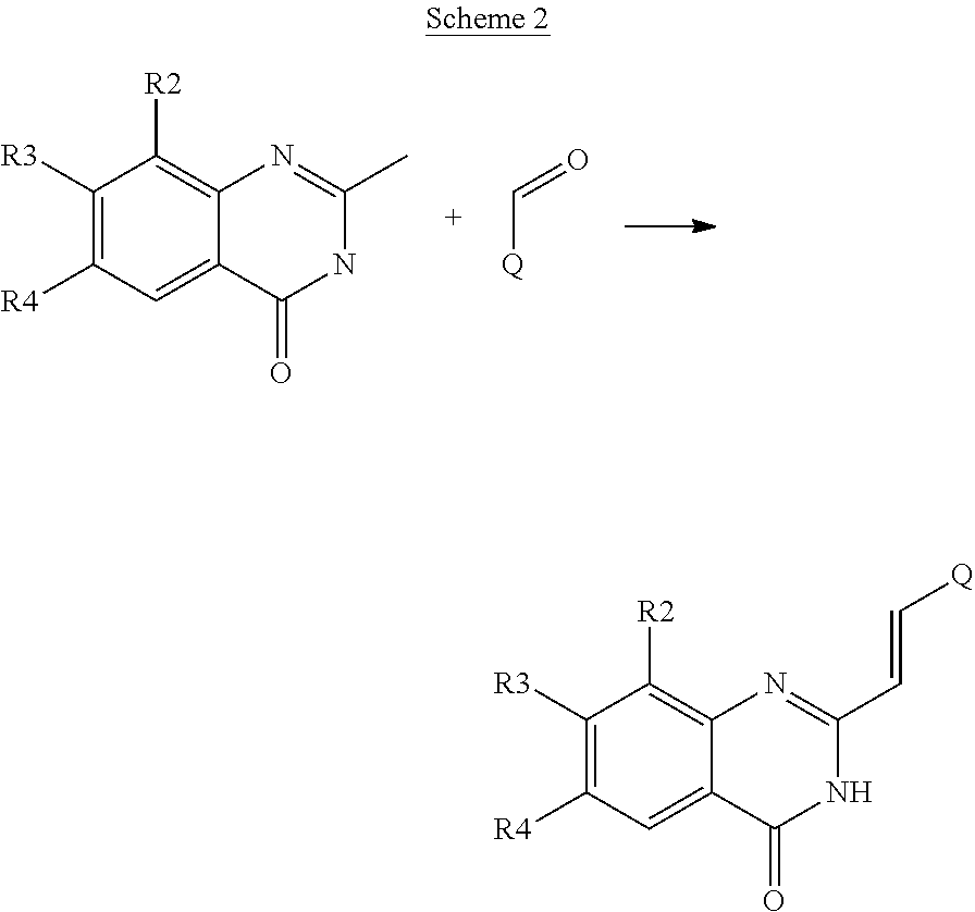 Styryl quinazoline derivatives as pharmaceutically active agents