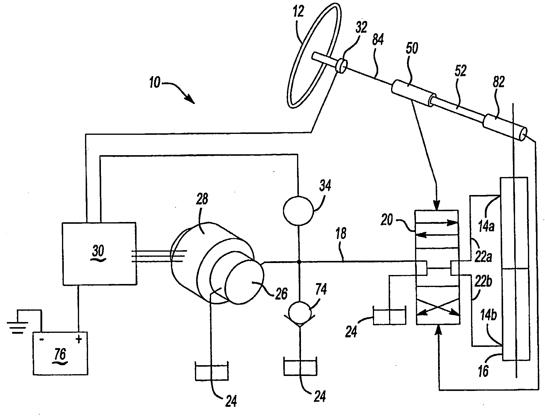 Inherently failsafe electric power steering system