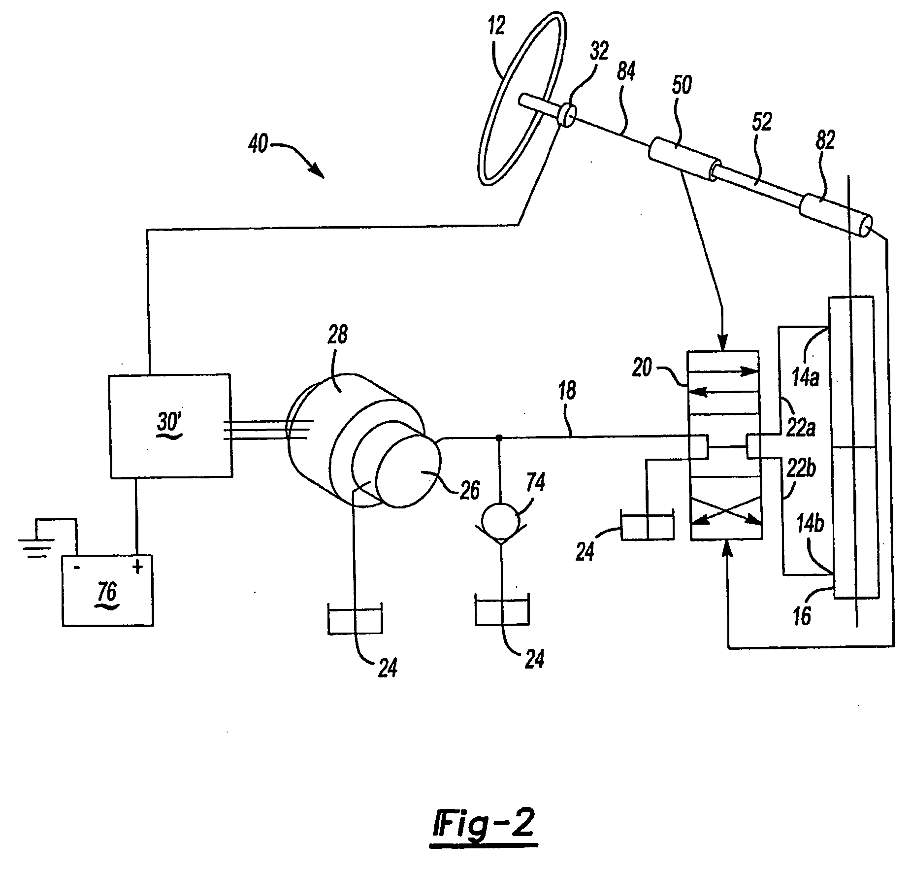 Inherently failsafe electric power steering system