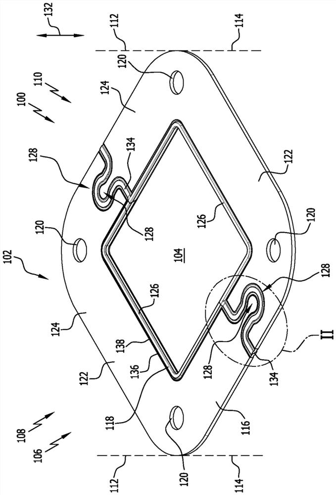 Sealing assembly, battery box or control box, motor vehicle and method for producing a sealing assembly