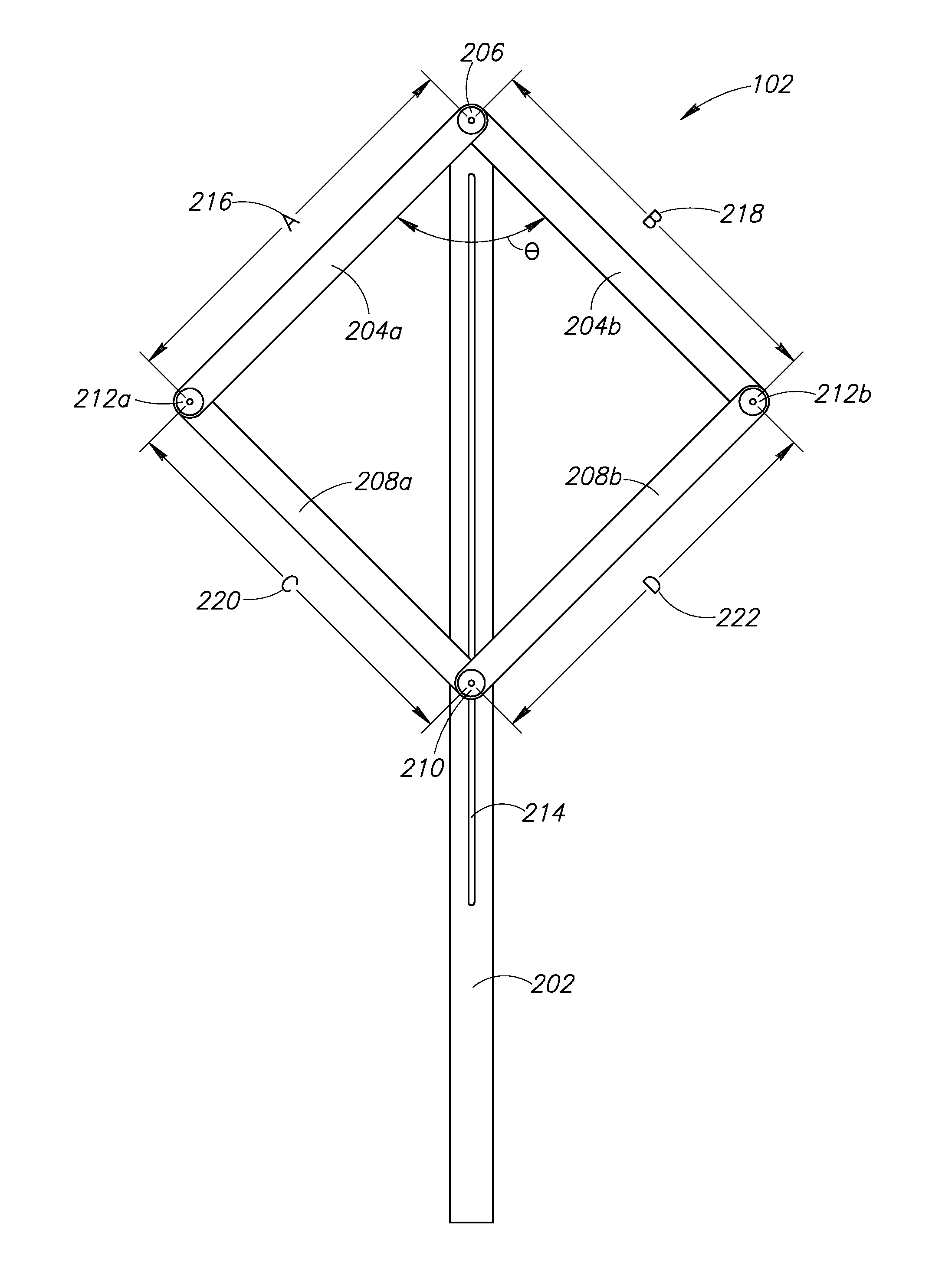 Angle bisector gauge