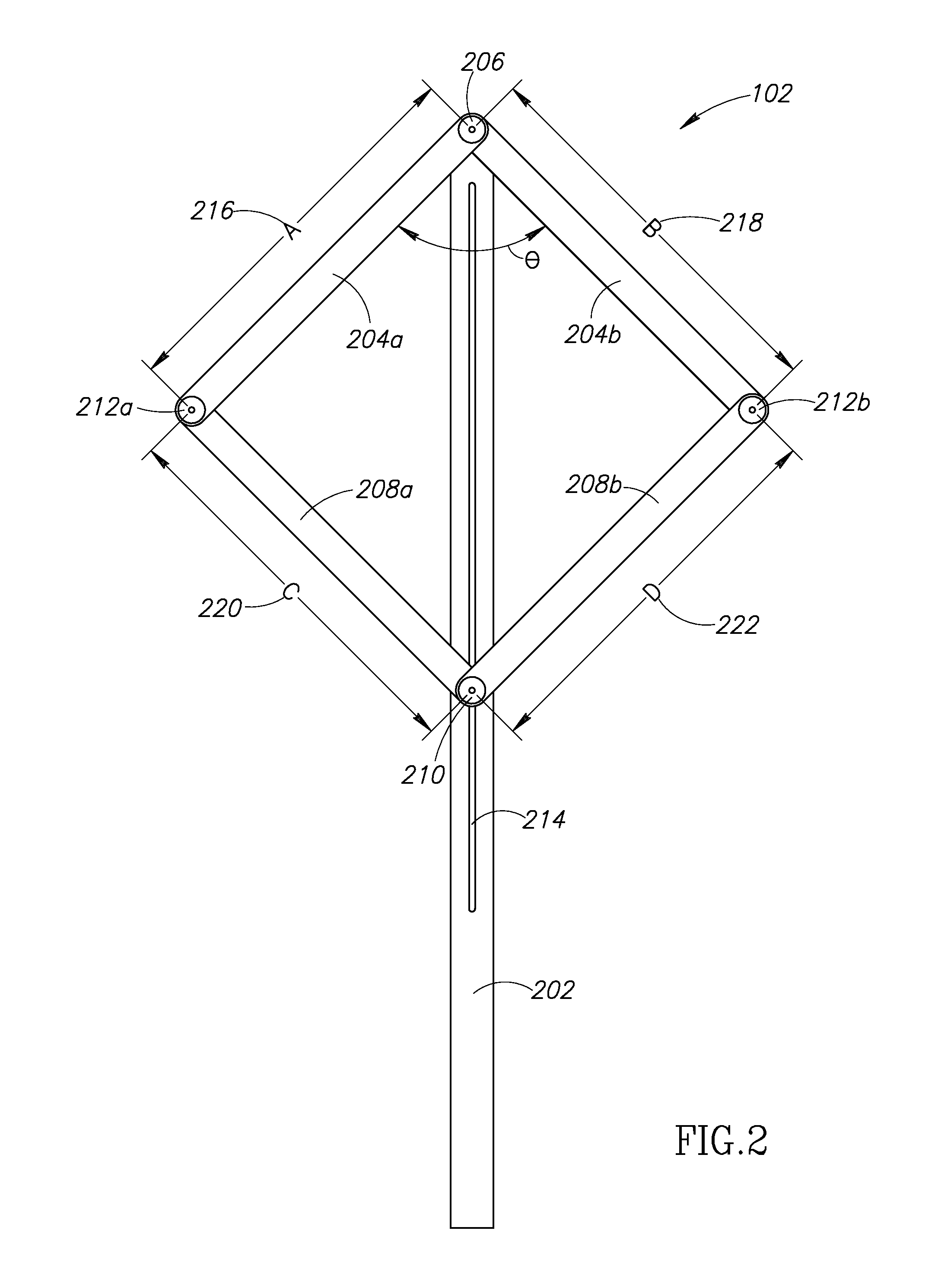 Angle bisector gauge
