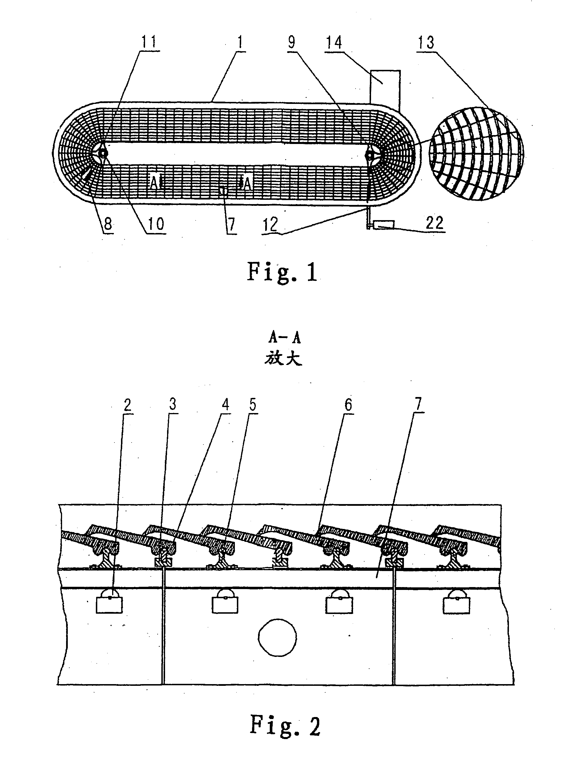 Stoker grates for circulating burning-up