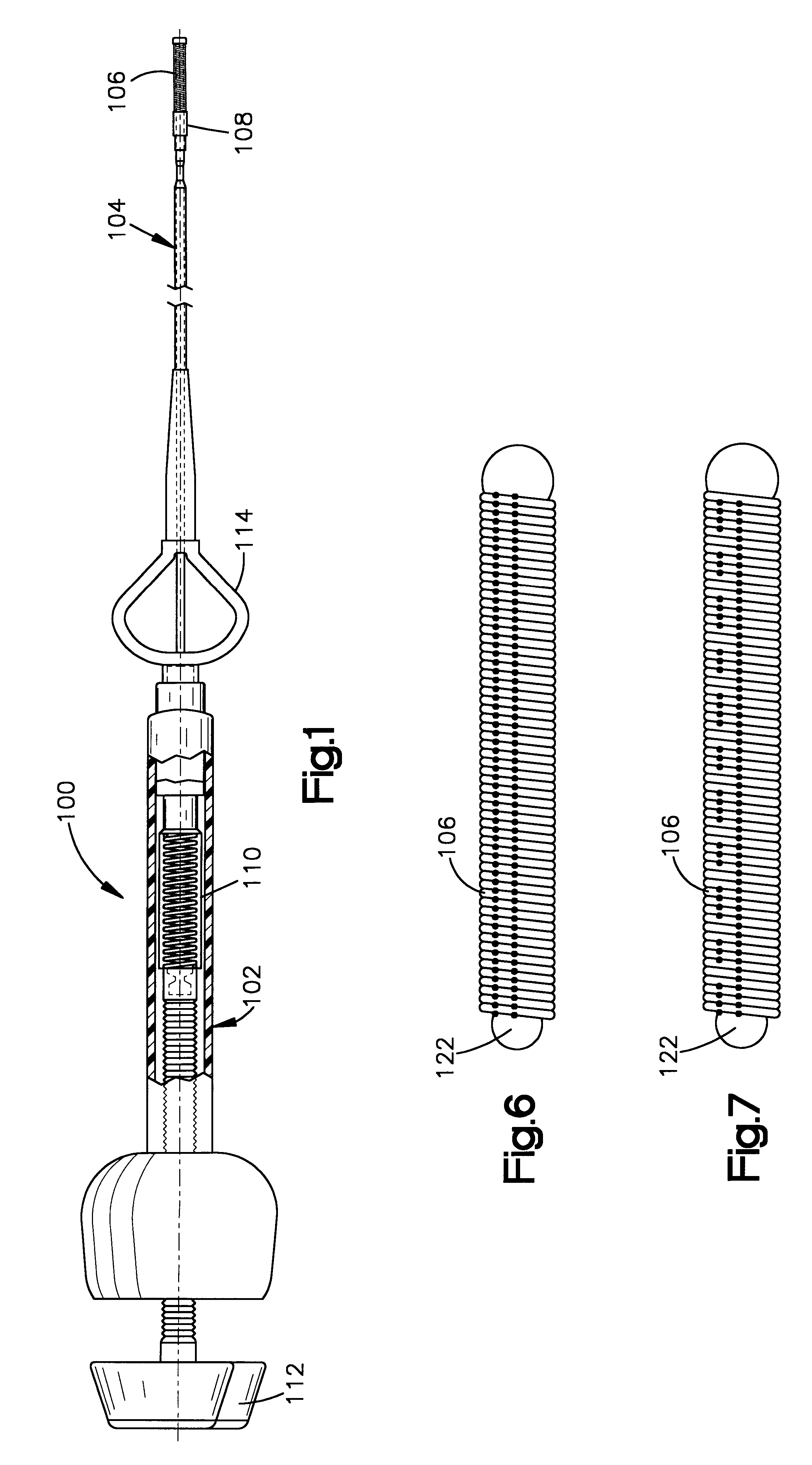 Stretch resistant embolic coil with variable stiffness