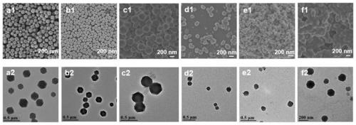 GA/Fe2+ nanoparticles, composite nanoparticles thereof, preparation and application