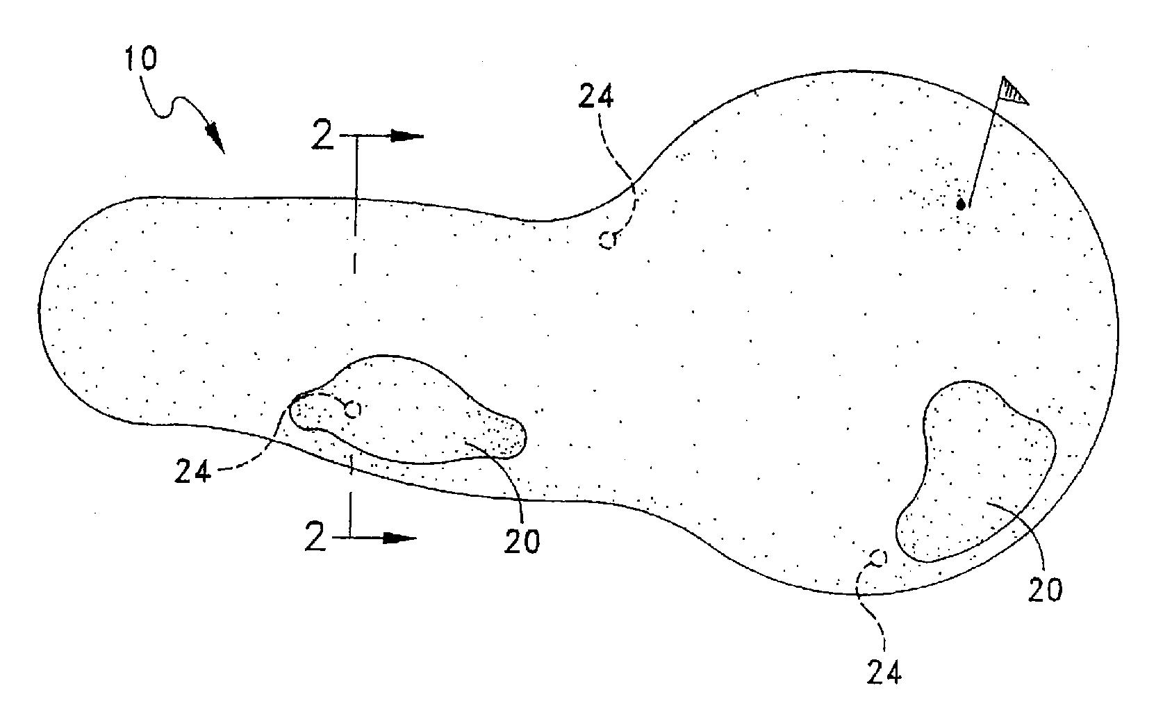 Miniature golf hole system