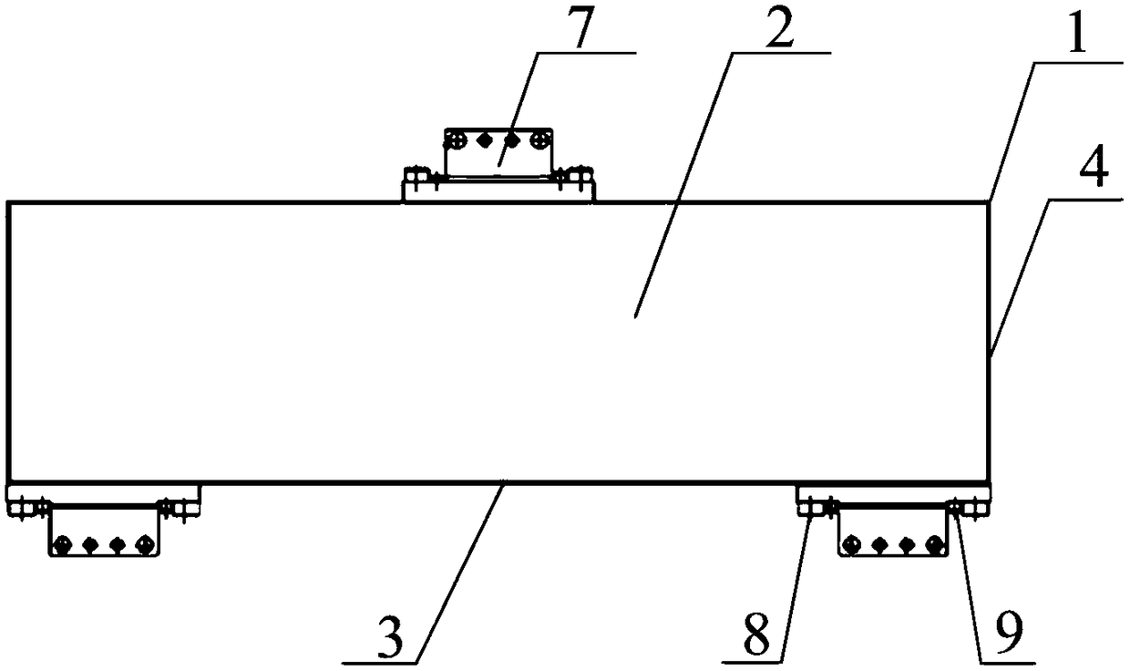 A space aluminum-based mirror assembly