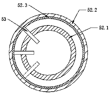 Floating grinding device and method of steel jacket for side rolling resistant torsion bar device