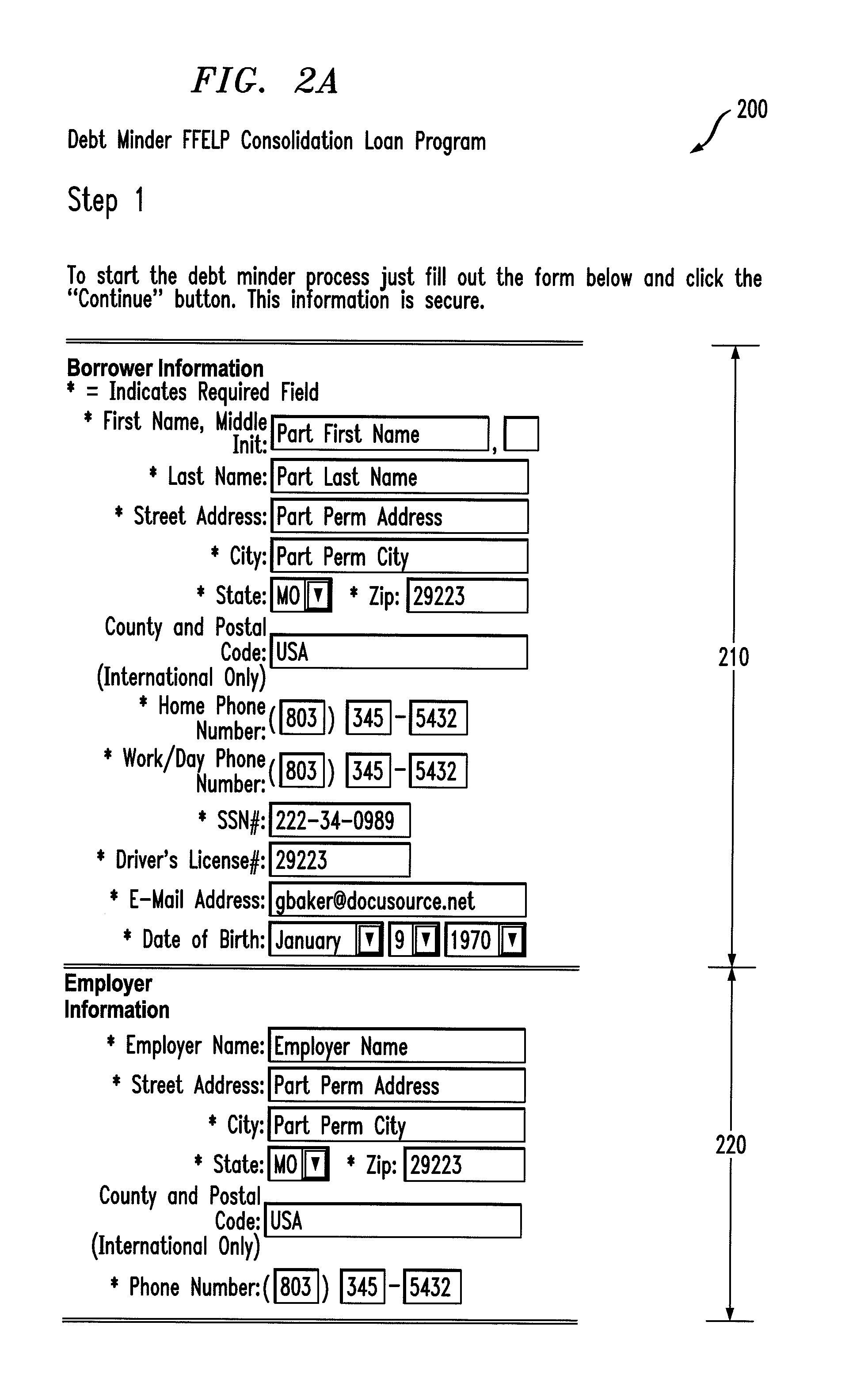 Student loan consolidation qualification system and method of operation thereof