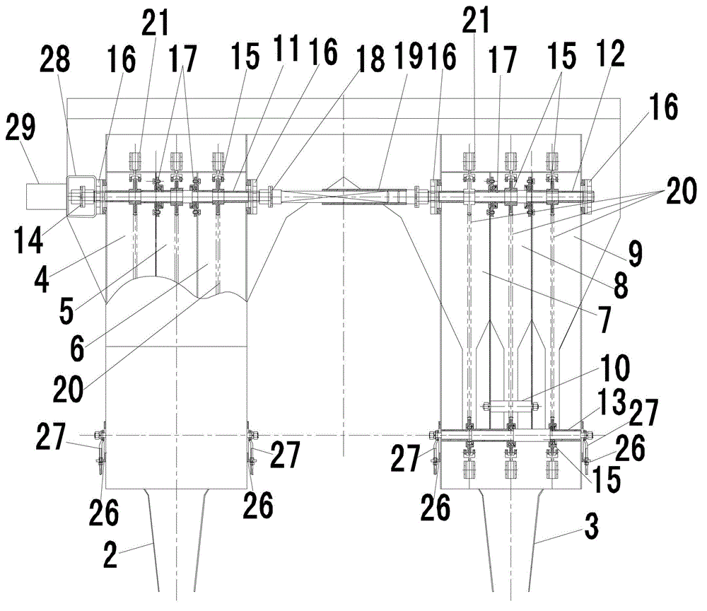 Seeding apparatus for planting single-bud sugarcanes