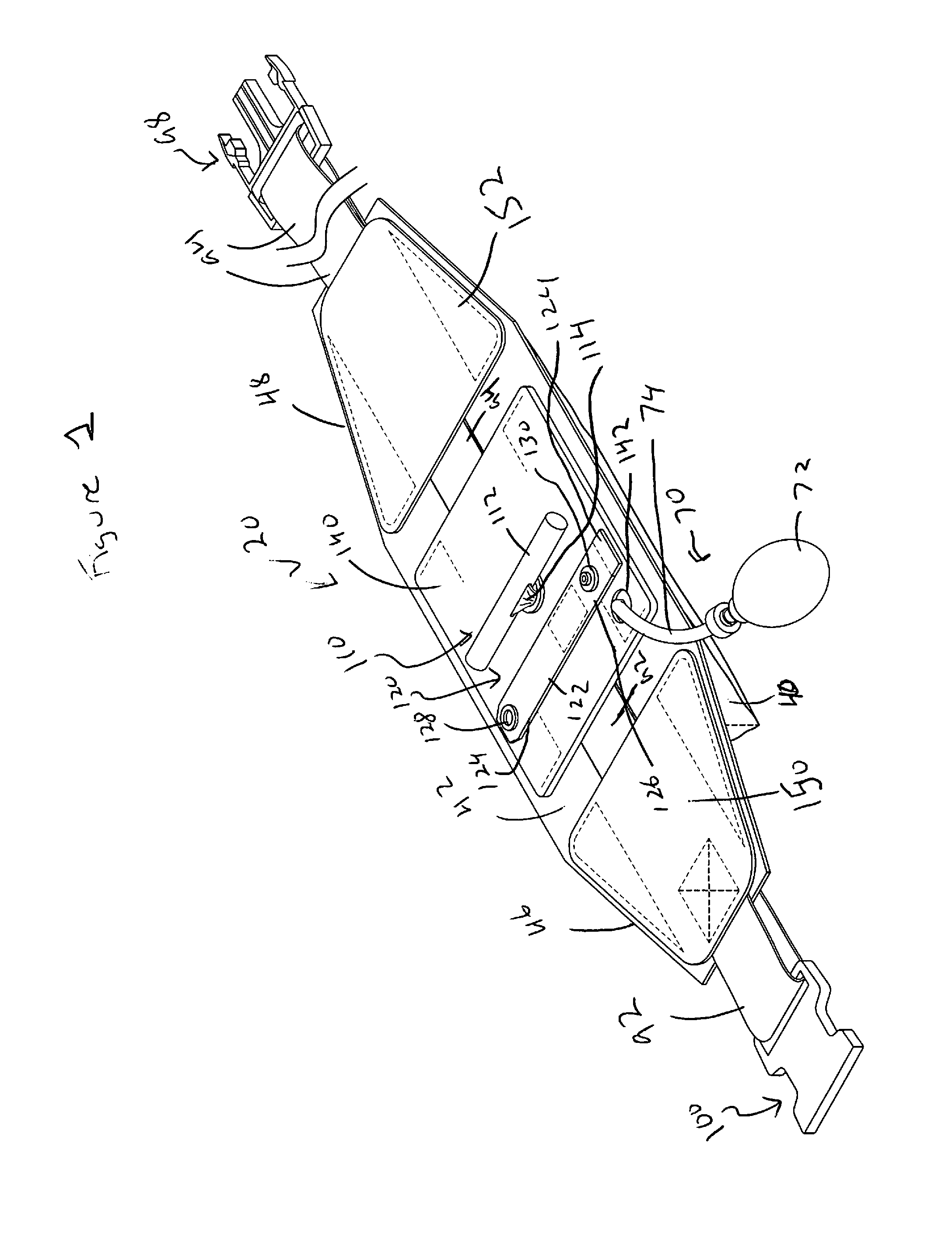 Abdominal aortic tourniquet