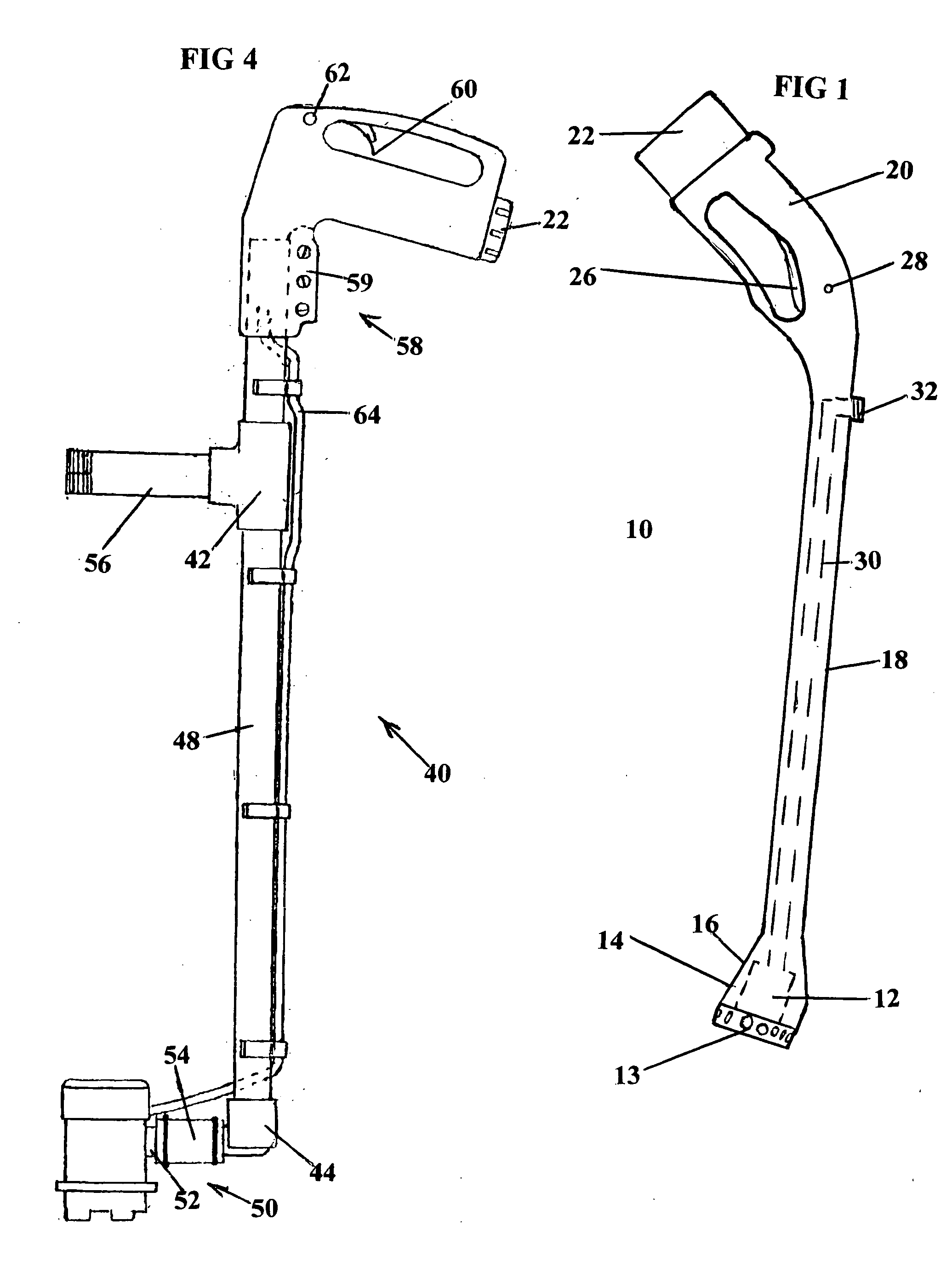 Hand-held pumping device