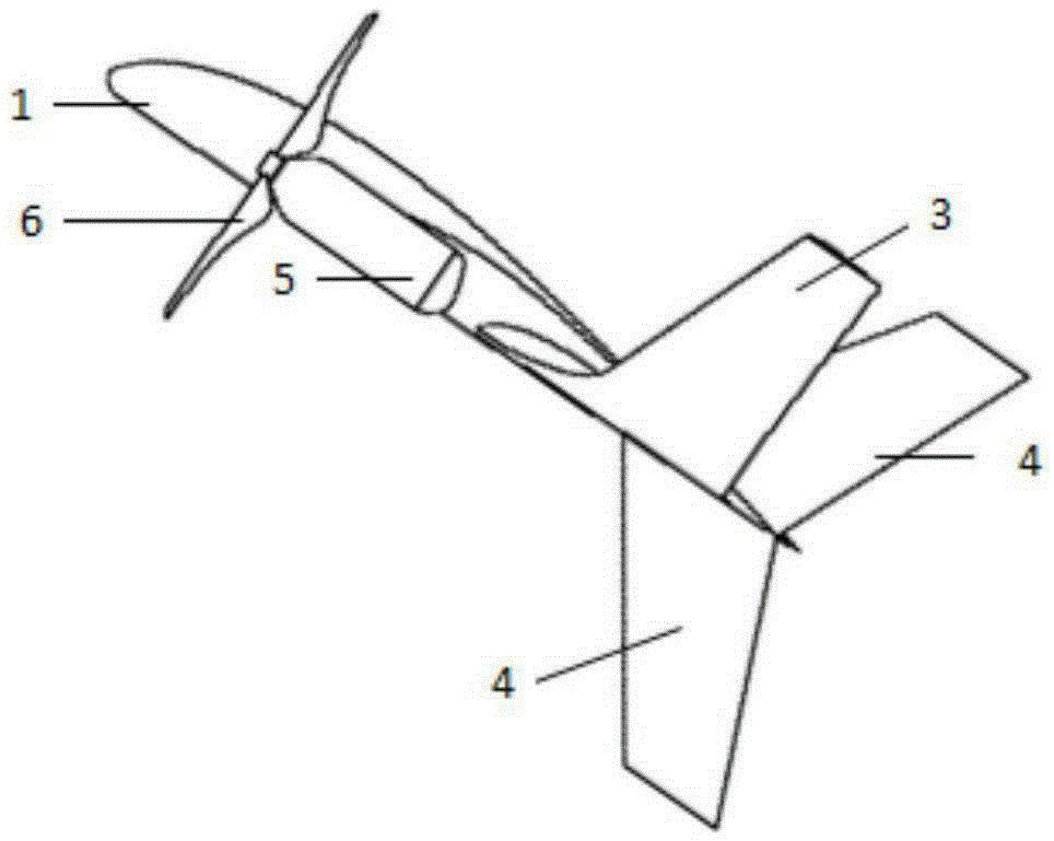 Vertical take-off and landing unmanned plane