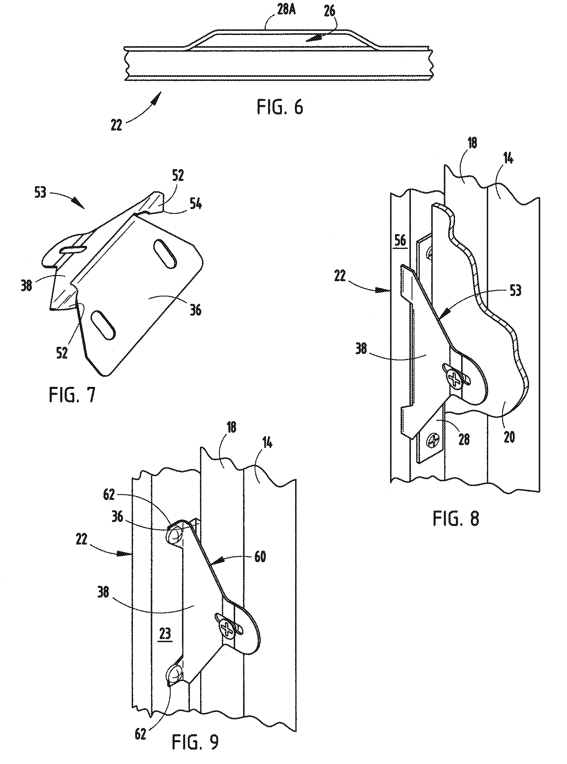 Jamb installation bracket