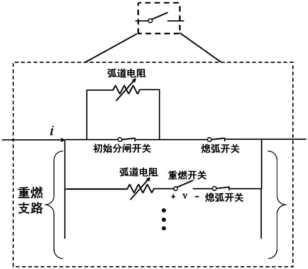 Power distribution network primary and secondary fusion intelligent switch high-frequency conduction interference test simulation method
