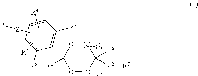 Lipid derivative in which hydrophilic polymer is bound through cyclic benzylidene acetal linker