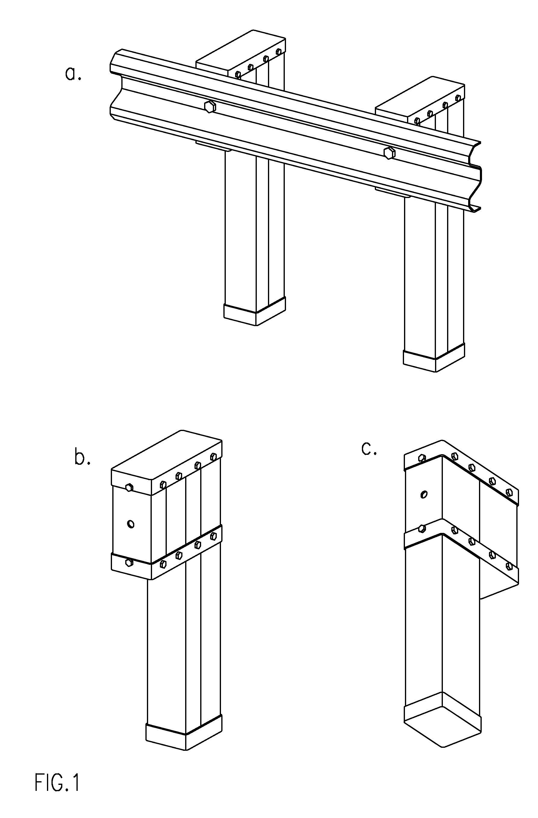 Composite Guardrail Posts and Composite Floor I-Joist