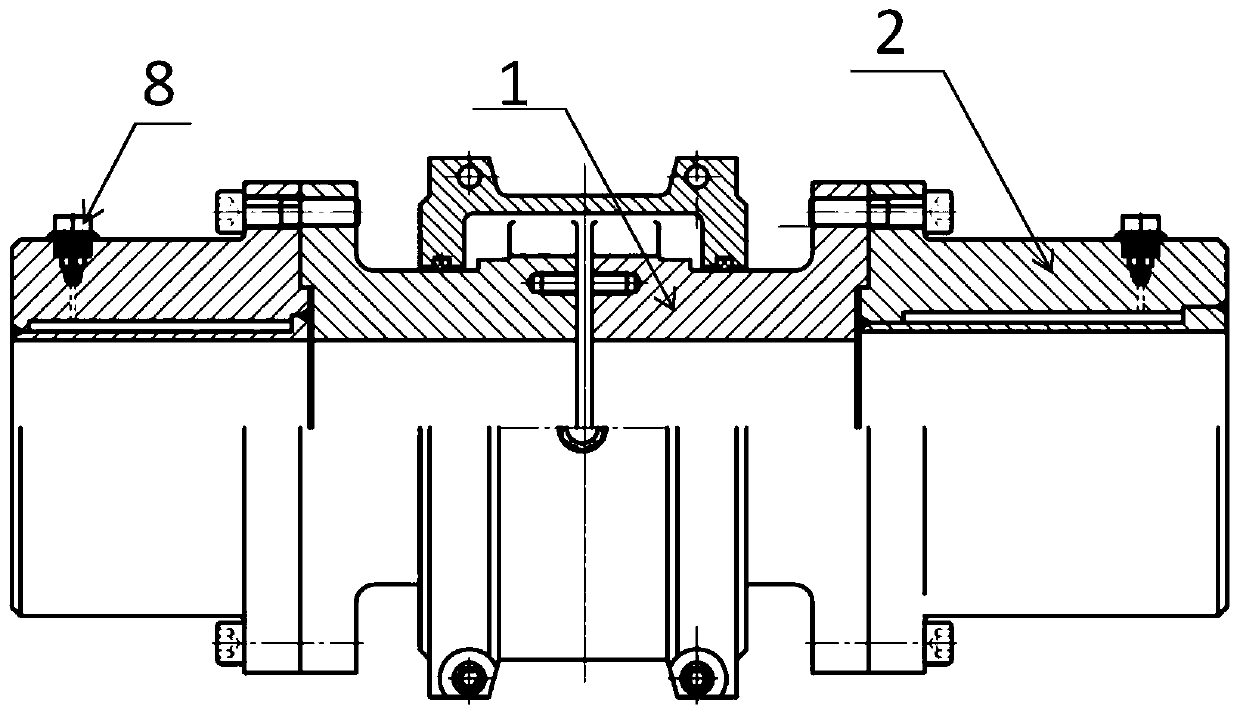 Novel hydraulic coupling device