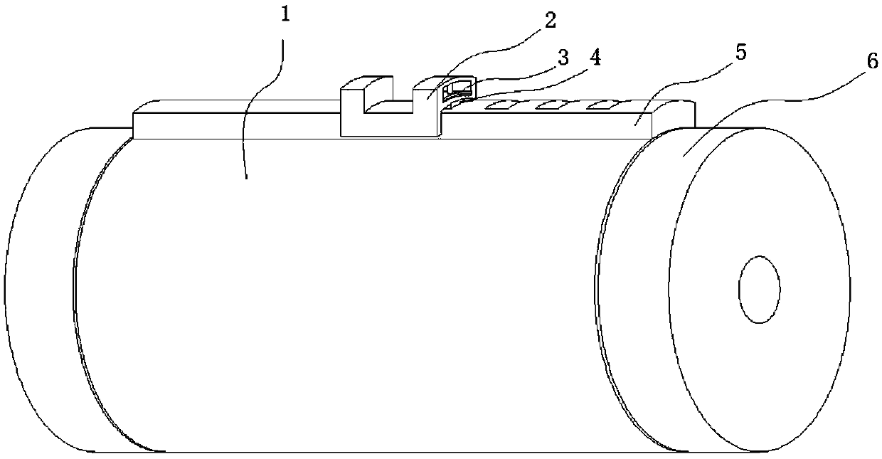 An inverter capacitor clamping device