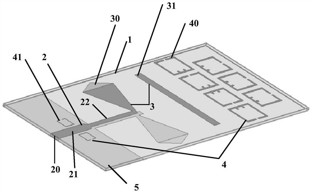 Dual-frequency microstrip quasi-yagi antenna based on split-ring resonators