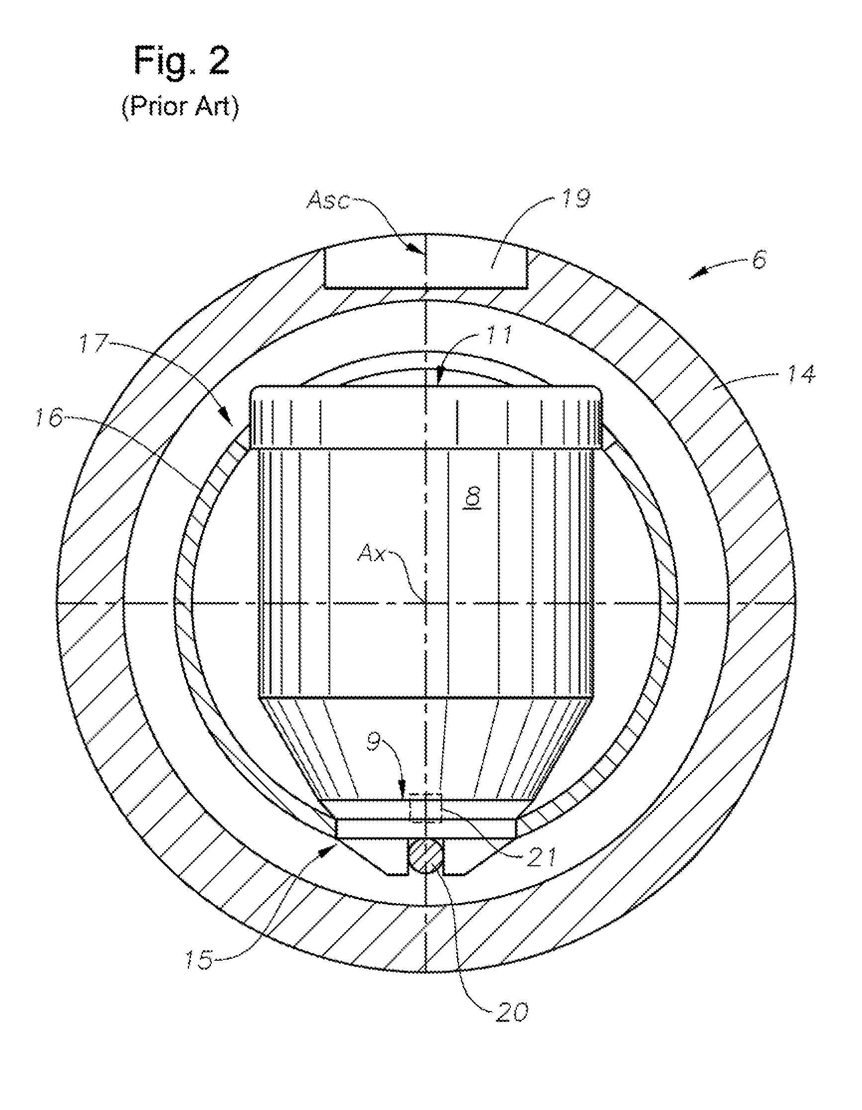 Adapter for shaped charge casing