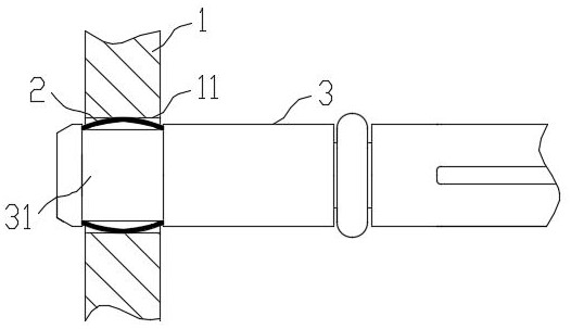 Modular PCB connecting structure and charging base thereof