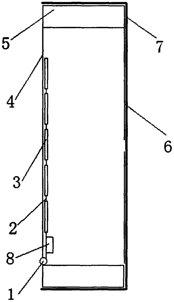 Local light-emitting picture layout