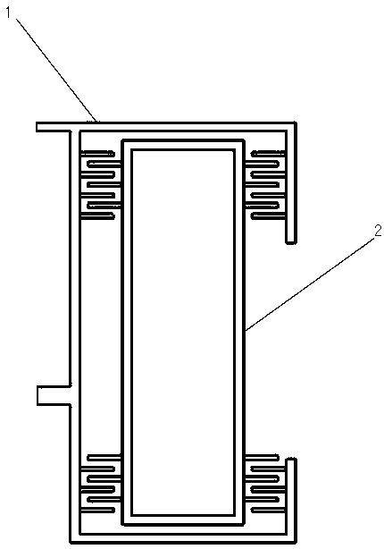 Comb tooth type automobile storing and picking receiving and delivering device