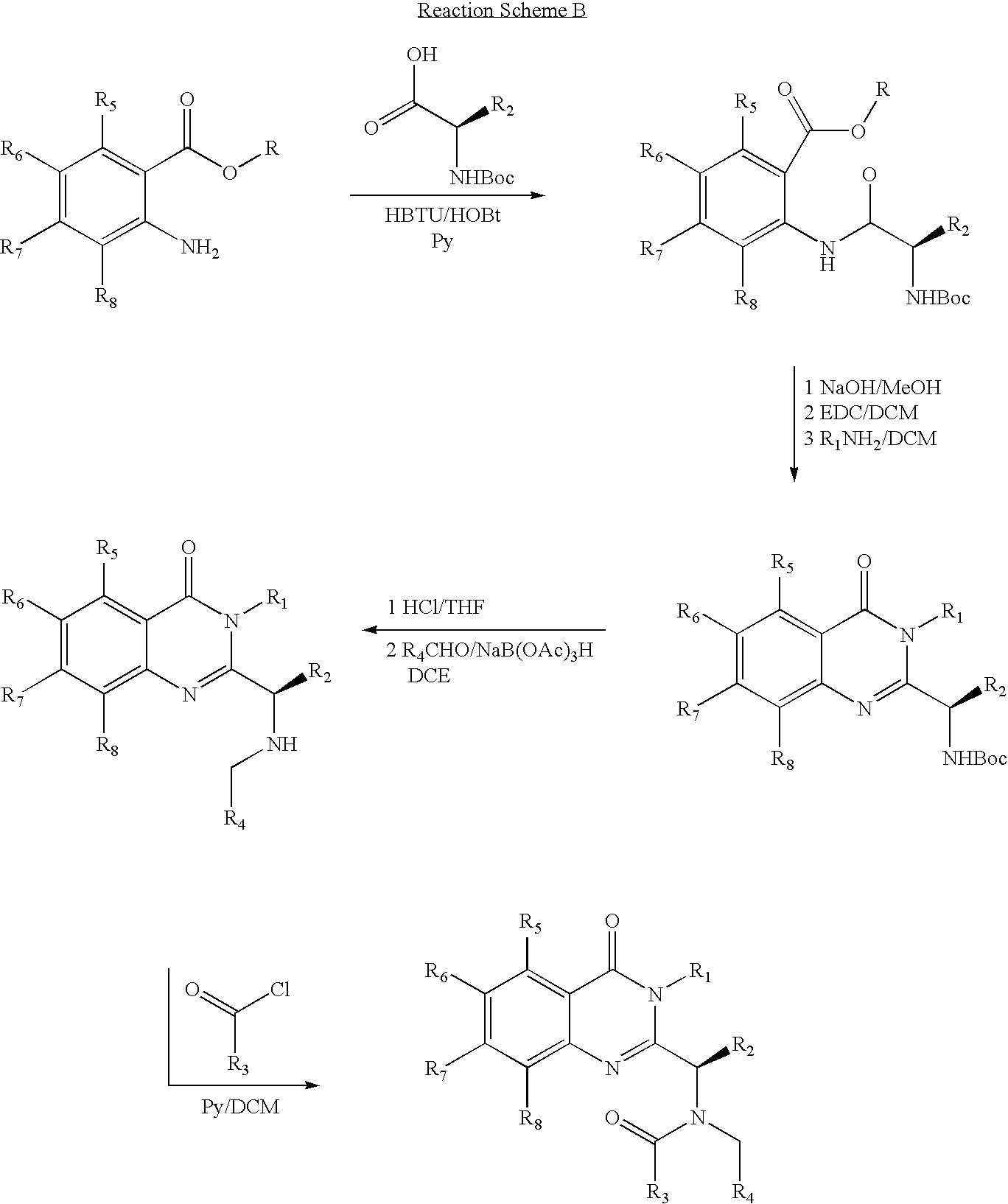 Syntheses of quinazolinones